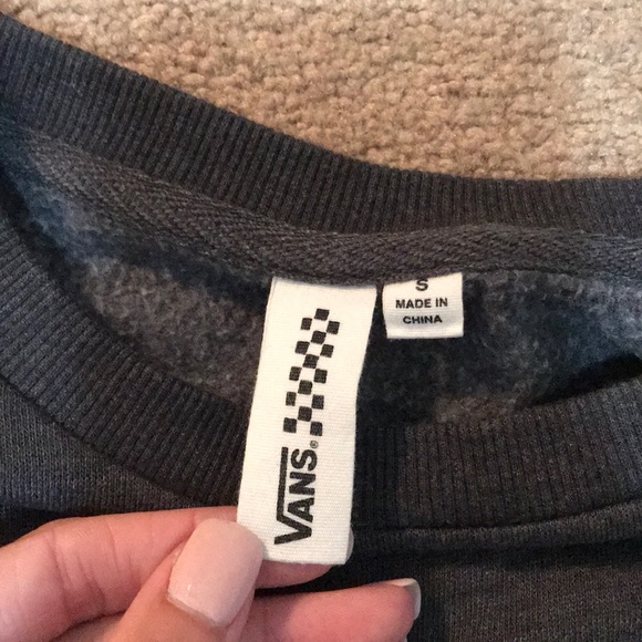 Grey long sleeve Vans shirt - Picture 3 of 3